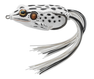 LiveTarget Frog Soft, 5/8oz Albino/Wht
