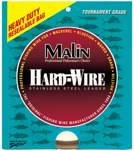 Malin SS Hard-Wire Coil, 42' Coffee .018DIA 1pk