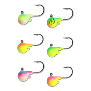Northland Fire-Ball Jig, 3/8oz Assorted 6pk