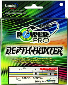 Power Pro - Powerpro Depth Hunter Braid - 65lb 1000ft/333yd Jig