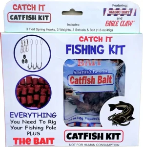 Magic Bait - Catfish Fishing Kit - Tackle & Bait Assortment