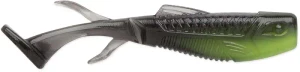 Rapala - Crush City Sizzle Shad - 2-1/4in 6pk Black Chartreuse