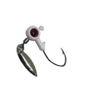 Primal - Bladed Jighead - 1/16oz 4pk White