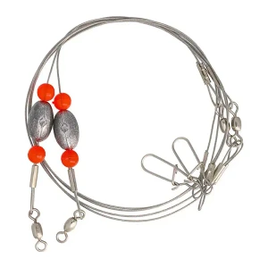Eagle Claw - Lazer Redfish Rig - Wire 1/2oz 31in 2pk