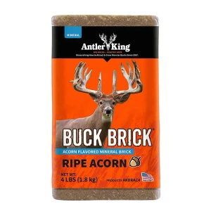 Antler King - Buck Brick - 4lb Ripe Acorn Order 6 - AKBRAC4