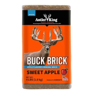 Antler King - Buck Brick - 4lb Sweet Apple Order 6 - AKBRAP4