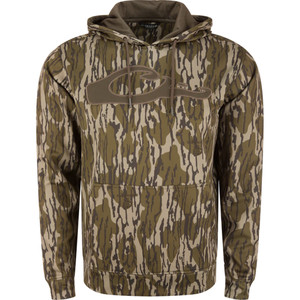 Drake Ol' Tom Performance 8 Shot Hoodie MO Bottomland Medium