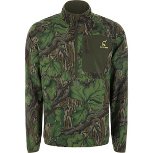 Drake Ol' Tom SWT Half Zip Pullover MO Full Foliage Medium