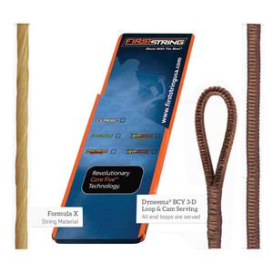 FirstString Classic String Set Buckskin w/Tan Serving Mathews Halon