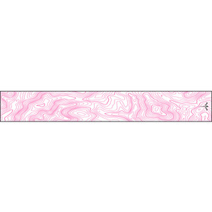 White Water Archery Thin Line Topo Wraps Flo Pink 5 in. x 1.125 in. 15 pk.