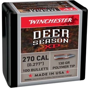 Winchester Deer Season Bullet 270 Cal 130 gr. XP 100 bx.