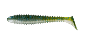 Big Bite 3.8" Pro Swimmer 6pk - Silver Shiner