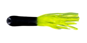 Big Bite Baits 1.5" Crappie Tube 10pk - Black/Chart