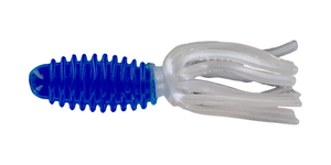 Big Bite Baits 1.75" Slab Tube 10pk - Blue/Pearl