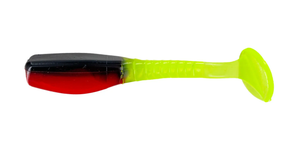 Big Bite Baits 2" Swimming Crappie Minnr 10pk - Black/Red/Chartreuse