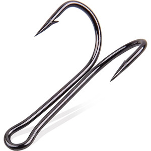 Black Nickel 23mm+ Urchin/Frog Hook - 4pk