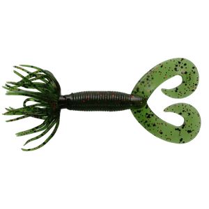 Yamamoto 2.5" Double Hula Grub 10pk - Watermelon Red