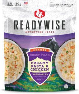 ReadyWise Company - Readywise Crest Peak Creamy Pasta & Chicken - 4.3 oz - RW05-006