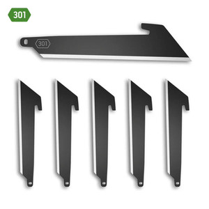 Outdoor Edge - Outdoor Edge 3.0" Utility Blade Pack Black 6/ct - RRU30K6C