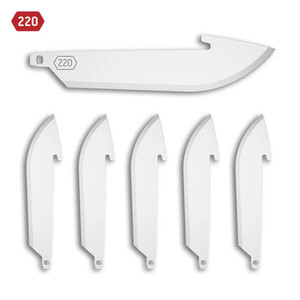 Outdoor Edge - Outdoor Edge 2.2" Drop-Point Blade Pack Stainless 6/ct - RR226C