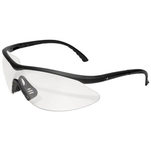 Edge Eyewear - Edge Eyewear Fastlink Shooting Glasses Black Frame with Clear G15 Vapor Shield Lens - XFL611