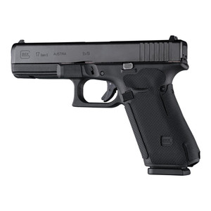 Hogue - Hogue Wrapter Adhesive Grip Glock 17/17 MOS/34 MOS/45/45 MOS/19x (Gen 5) No Backstrap Rubber Block Texture Black - 17178
