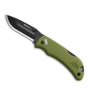 Outdoor Edge - Outdoor Edge RazorMini Folding Knife 2-1/5" Drop Point Blade Green - RMG222C