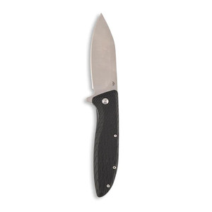 Outdoor Edge - Outdoor Edge Brutus Folding Knife 3-3/10 Modified Sheepsfoot Black - BR1C