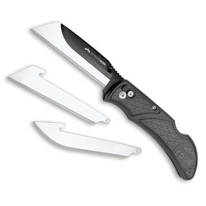 Outdoor Edge - Outdoor Edge RazorWork Folding Knife with 3 3" Blades Black - RW3060C