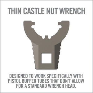 Real Avid - Real Avid Master-Fit Thin Castle Nut Wrench - AVMFTCNW