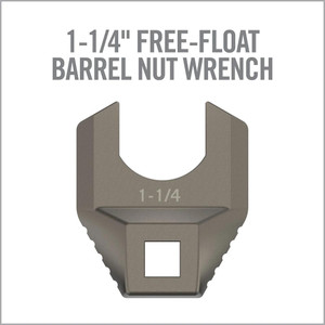 Real Avid - Real Avid Master-Fit 1-1/4'' Free-Float Barrel Nut Wrench - AVMF114BNW
