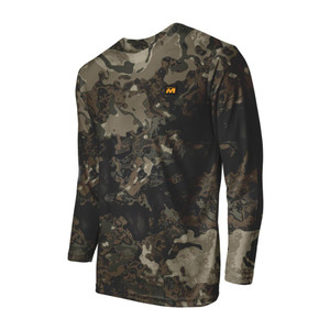 Gsm - Muddy DV8 Ambush Lightweight Long Sleeve Shirt Veil Canyon Grey XL - MUD-D1002-VCG-XL