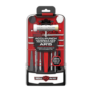 Real Avid - Real Avid Accu-Punch Hammer & AR15 Pin Punch Set - AVHPS-AR