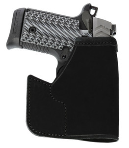 Galco - Galco Pocket Protector Holster for S&W Bodyguard 2.0 .380 with Red Dot Black Ambi - PRO648B