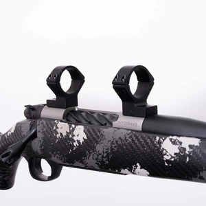 Weatherby - Weatherby Mark V Rifle Scope Mount Magnum Action (9-lug) 1" Med Matte Black - W940705