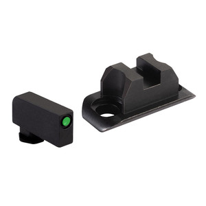 Ameriglo - Ameriglo Optic Compatible Sight Set for Glock 43X/48 A-Cut Green with Black .240" Front Black Rear - AC-880