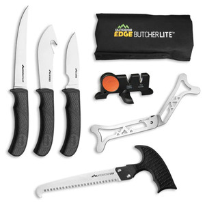 Outdoor Edge - Outdoor Edge ButcherLite Game Processing Kit 8-Piece Game Processing Kit - BL1