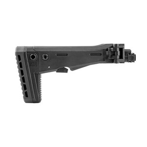 Leapers - Leapers UTG PRO AK Side Folding Stock for Straight Tang QD Mounts Black - RBU47FS01