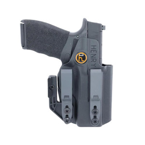 Henry Holsters - Henry Holsters Cipher AIWB/IWB Holster for Springfield Hellcat Pro Black Ambi - HH-0018-21