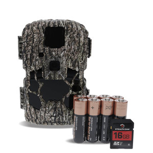 Gsm - Stealth Cam Prevue 30 Combo Cellular Trail Camera with 8 AA Batteries and 16GB Memory Card - STC-PXV30CMOK