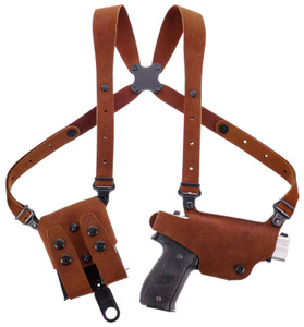 Galco - Galco Classic Lite 2.0 Shoulder System Holster for Sig P365 Fuse/P365 X-Macro Natural RH - CL2-894R