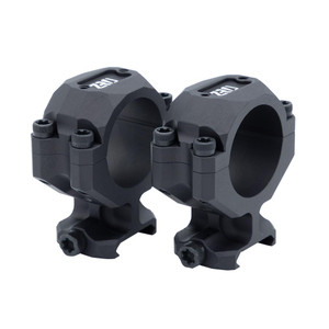 ZRO Delta - ZRO Delta 30MM Stealthcut Rings 1.25" Black - 7024-0048-4102