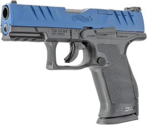 Umarex - Umarex T4E Walther PDP Compact 4" OR LE BlueTraining Paintball Marker .43 cal-blu/blk (4'') - 2292192