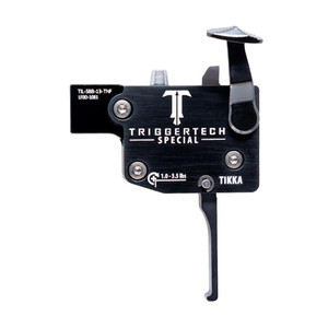 TriggerTech - TriggerTech Special Tikka Rifle Trigger 1-3.5 lbs Flat LH Black - TIL-SBB-13-TNF