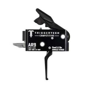 TriggerTech - TriggerTech AR-9 Competitive Single Stage Rifle Trigger 3.5 lbs Flat - AR9-SBB-33-NNF