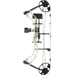 Pure Archery - Diamond Archery Radian Compound Bow 305 fps 10-55 lbs RH Forest Green with Package - A14889