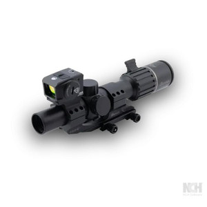 Burris - Burris RT-6 Rifle Scope FastFire E Green Dot Sight Tactical Kit 1-6x24 30mm SFP Ballistic 5X Illum Black - 200575