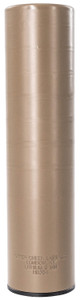 Otter Creek Labs - Otter Creek Labs Lithium Direct Thread Suppressor 9mm Luger 1.5 Diameter 6" Length FDE - LIT9FDE