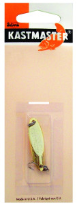 Acme SW10/G Kastmaster Spoon, 1 - 3/4", 1/4 oz, Gold - SW10/G Acme SW10/G Kastmaster Spoon, 1 - 3/4", 1/4 oz, Gold - SW10/G