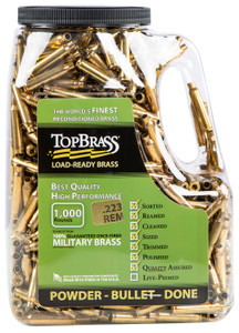 Top Brass 8b223remmymj Unp Brass 223 1000